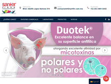 Tablet Screenshot of nutek.com.mx