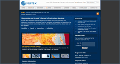 Desktop Screenshot of nutek.in
